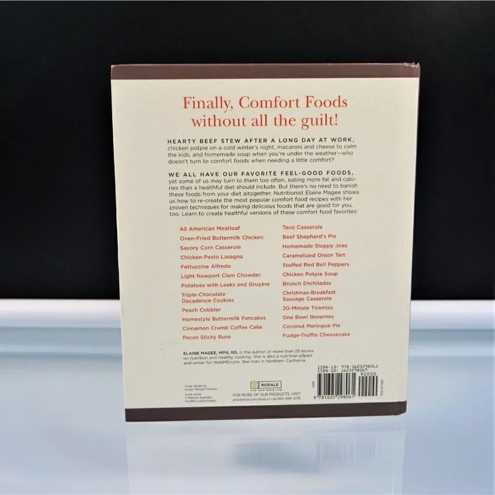 Eat up Slim Down Annual Recipes Comfort Food Makeovers Elaine Magee 2009 HC